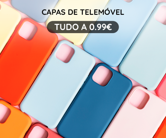Capas de Telemóvel tudo a 0,99Eur