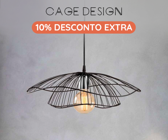 Cage Design - 10% Desconto Extra
