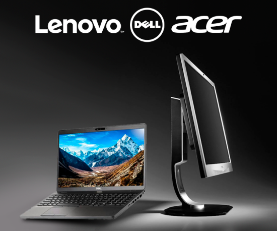 Desktops, Monitores & Portáteis - Dell, Acer, Lenovo