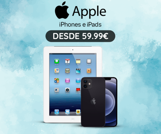 iPhones e iPads desde 59,99Eur