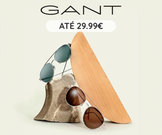 Gant Óculos de Sol até 29,99€