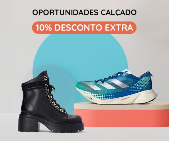 Oportunidades Calçado adulto -10% Extra