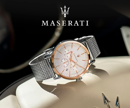 Relógios Maserati! Desde 89.99€