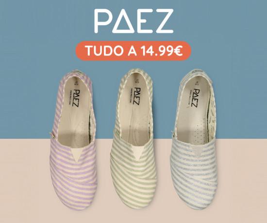 Paez - TUDO A 14,99€