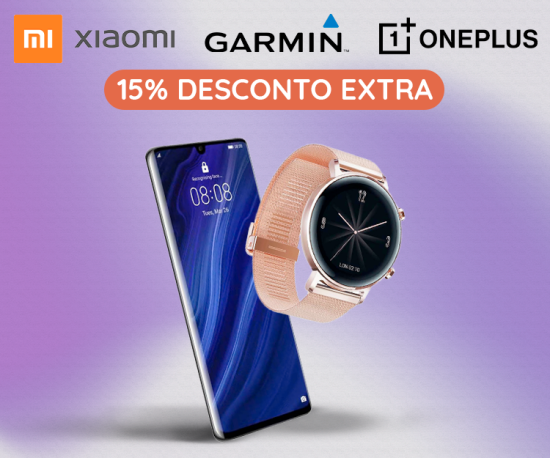 Smartphones e Smartwatches - Garmin, Xiaomi, Oneplus