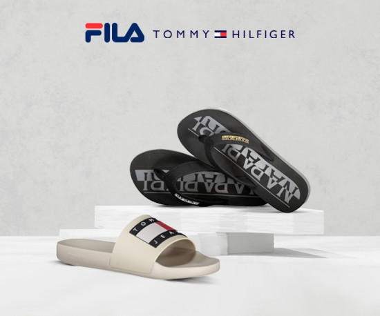 Chinelos Multimarca- Tommy Hilfiger, Fila