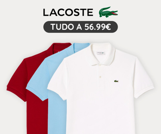 Polos Lacoste! Novidades a 56.99€