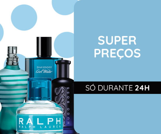 Perfumes SUPER PREÇOS SÓ 24h