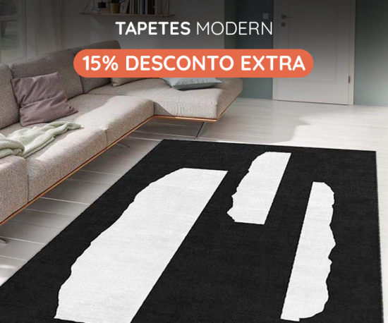 Tapetes Modern - 15% Desconto Extra