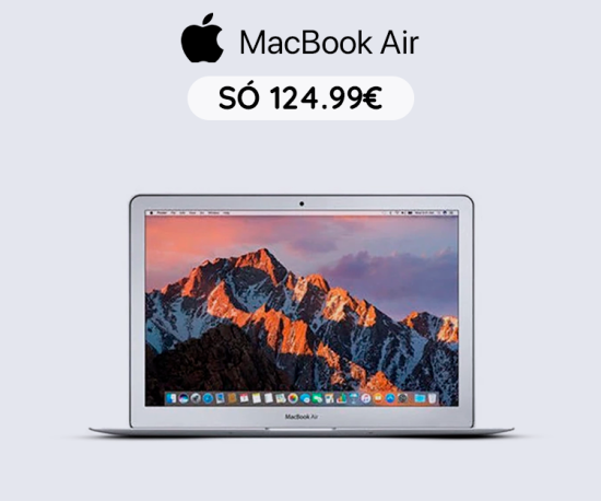 MacBook Air só 124,99Eur