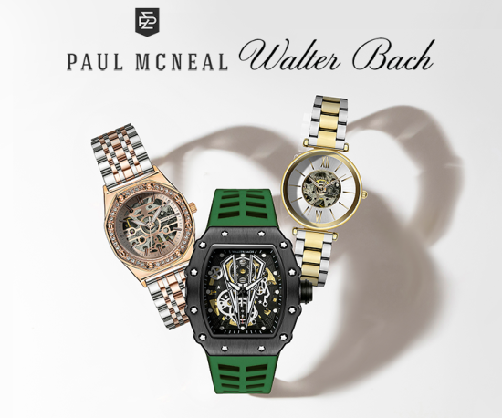 Relógios Walter Bach e Paul McNeal desde 29,99€