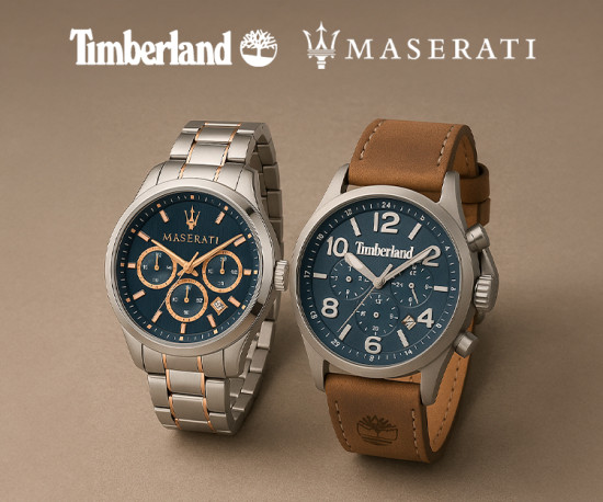 Timberland e Maserati - Expedição Imediata