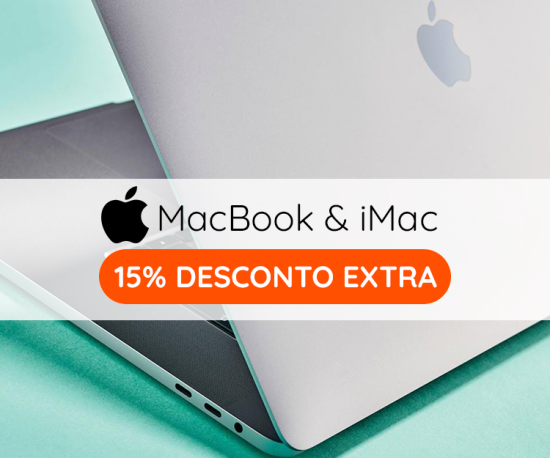 iMacs & Macbooks - 15% Desconto Extra