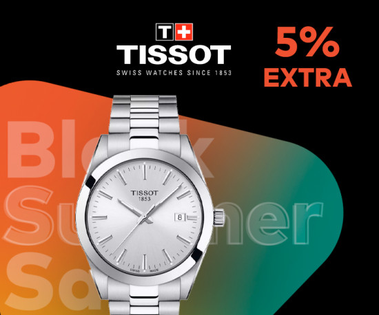 Black Summer Sale - Relógios Tissot