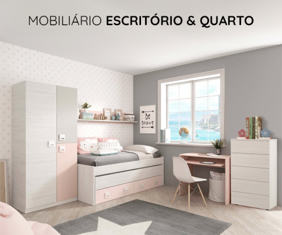 Mobiliário Quarto & Escritório - 15% Desconto Extra