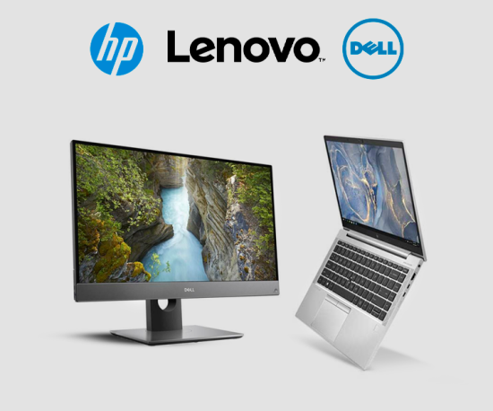 Desktops, Portáteis e Monitores - Dell, HP, Lenovo- desde 54,99Eur