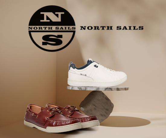 North Sails Shoes Campanha de Lançamento Desde €24,99
