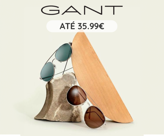 Gant até 35,99€