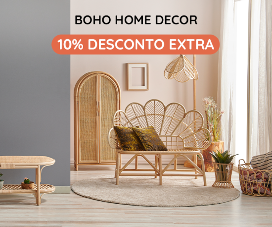 Boho Home Decor - 10% Desconto Extra
