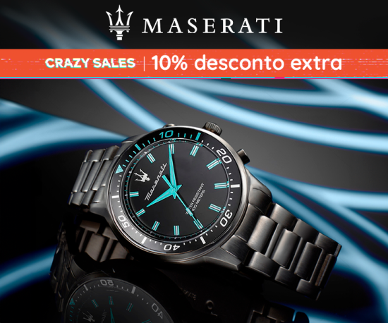 Relógios Maserati - Crazy Sales 10%