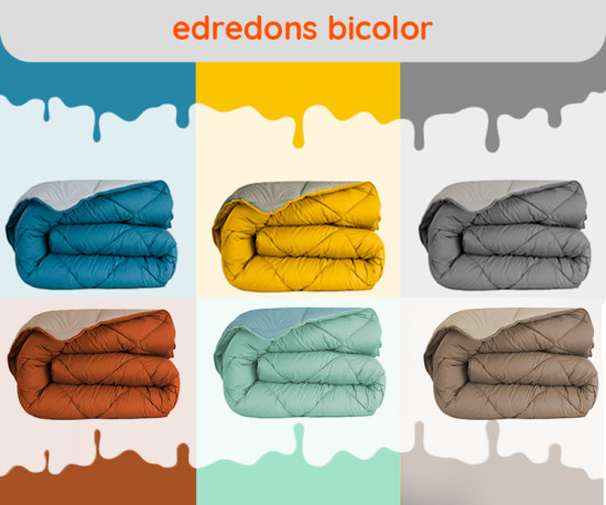 Edredons Bicolor