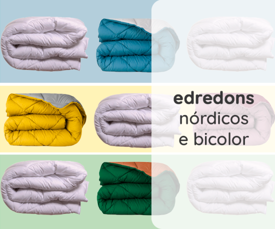 Edredons Bicolor & Nórdicos