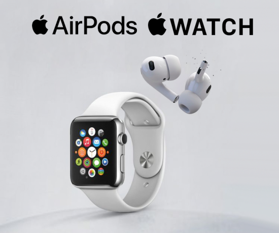 Acessórios Apple: AirPods & Apple Watches desde 84,99Eur