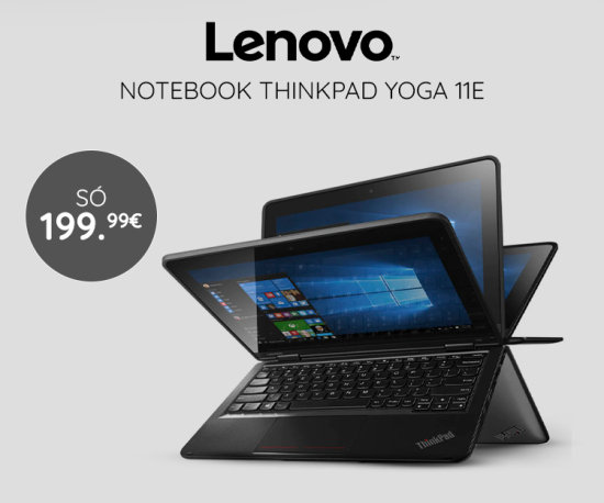 NoteBook Lenovo Thinkpad Yoga 11e só 199,99Eur