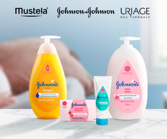 Especial Bebé - Johnson's, Uriage, Mustela