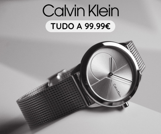 Relógios Calvin Klein! Tudo 99.99€