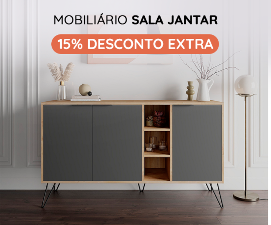 Mobiliário Sala Jantar Top Vendas - 15% Desconto Extra