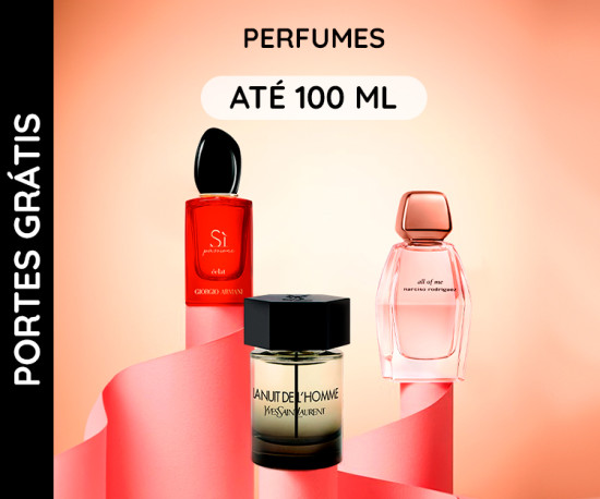 Perfumes até 100ml - Travel Size