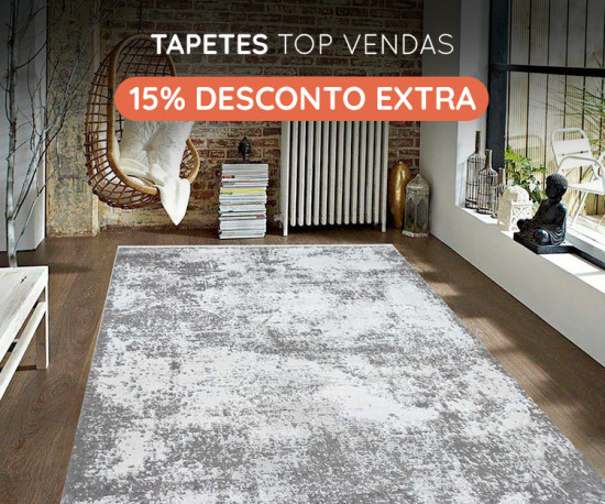 Tapetes Top Vendas - 15% Desconto Extra