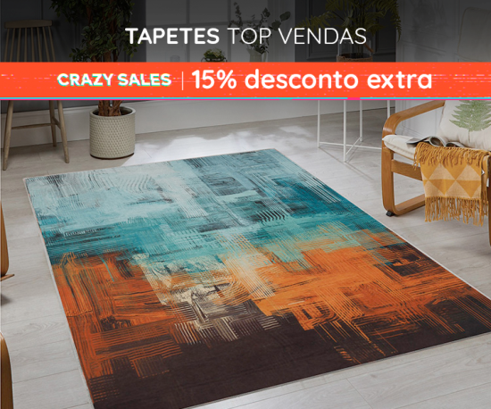 Tapetes Top Vendas - 15% Desconto Extra