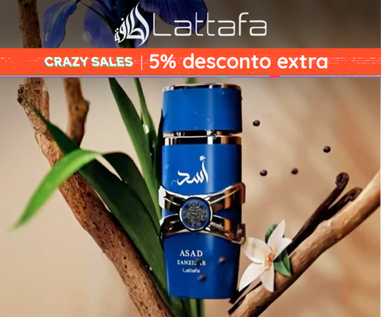 (Crazy Sales 5% desconto) LATTAFA - Perfumes Árabes