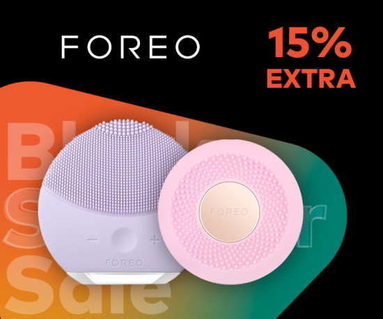 Black Summer Sale - 15% Desconto Extra Foreo!