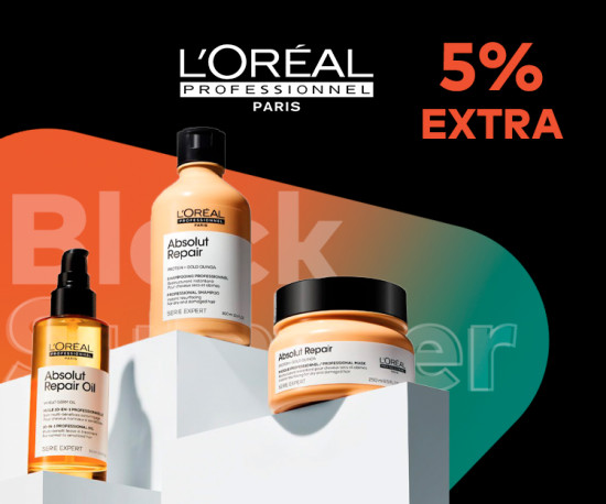 Black Summer Sales - 5% Desconto Extra - L'Oréal Professionnel