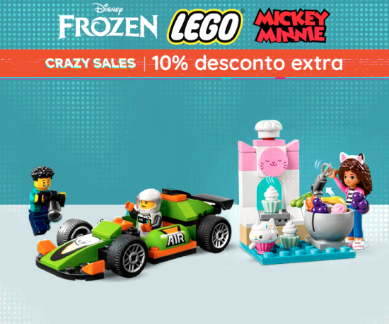 Crazy Sales - Especial Kids - Frozen, Lego, Mickey