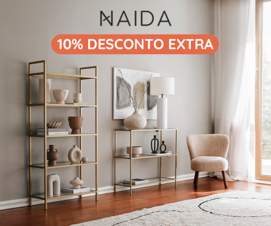 Naida - 10% Desconto Extra