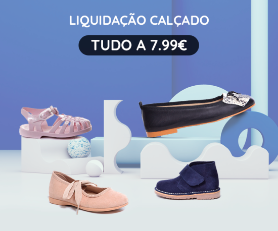 Calçado Tudo a 7,99€- Liquidação