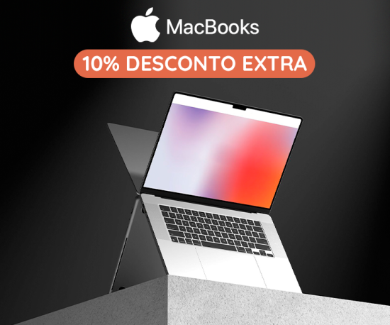 MacBooks 10% desconto extra só 48h!