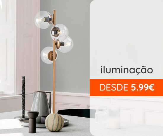Especial Iluminação desde 5,99Eur