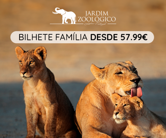 Voltou! Jardim Zoológico Bilhete Famí­lia desde 57,99Eur