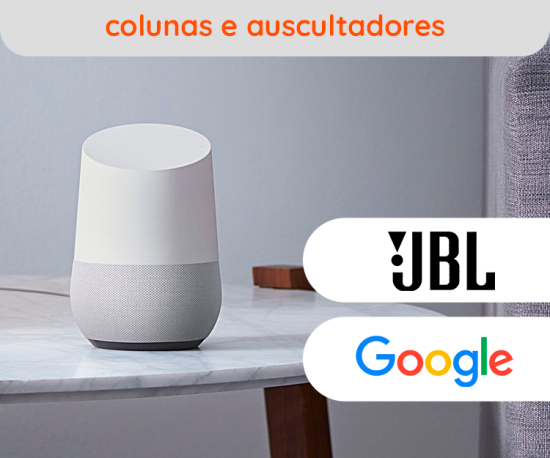 Colunas e Auscultadores - JBL, Google