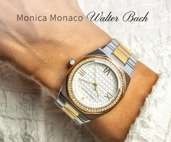 Relógios Monica Monaco e Walter Bach