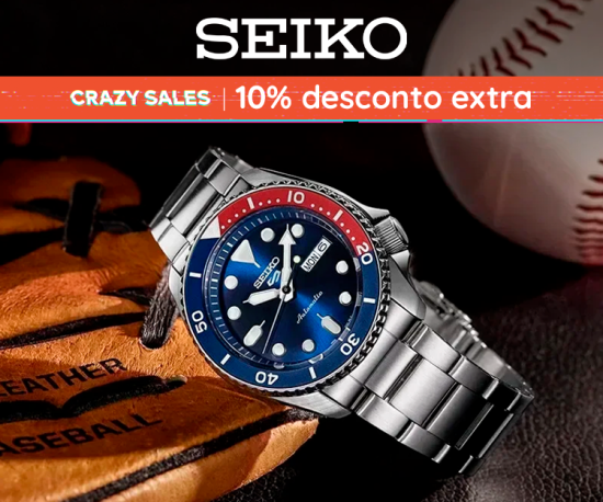 Seiko Expedição Imediata - Crazy Sales