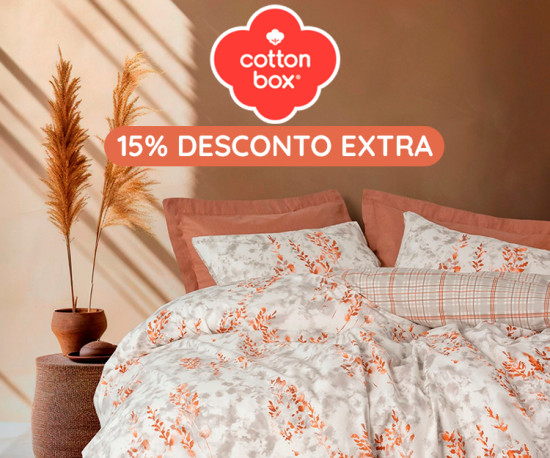 Cotton Box - 15% Desconto Extra