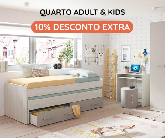 Mobiliário Quarto - Kids  Adults - 10% desconto extra